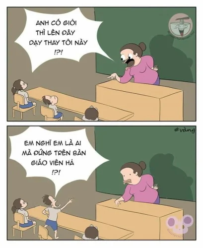 Meme đi học 3