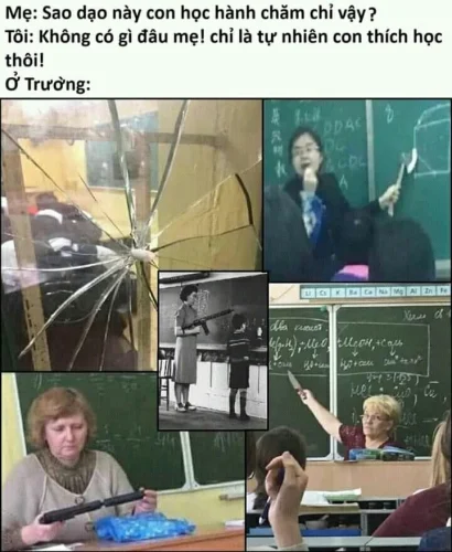 Meme đi học 9