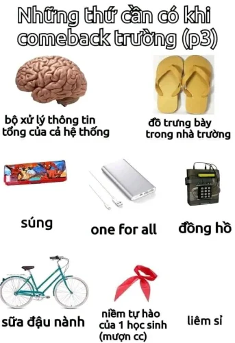 Meme đi học 12