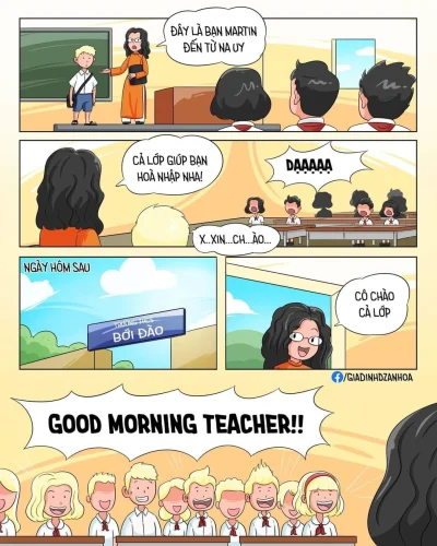 Meme đi học 18