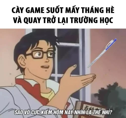 Meme đi học 26