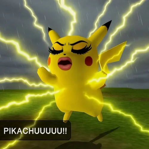 Meme Pikachu 55
