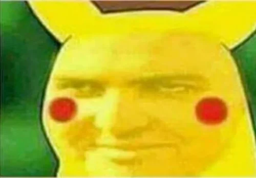 Meme Pikachu 2