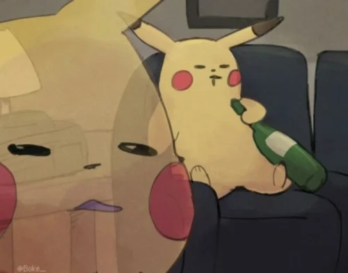 Meme Pikachu 3