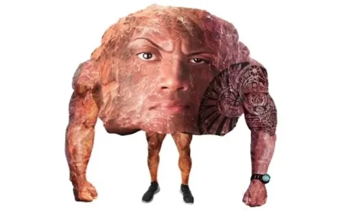 Meme The Rock 45
