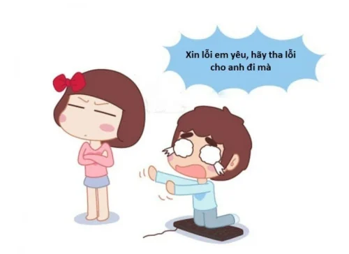 Meme xin lỗi 21