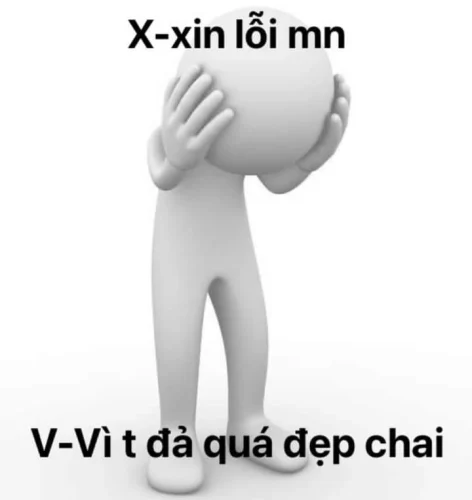 Meme xin lỗi 23