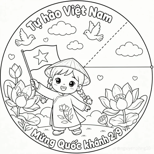 Tranh 1/6 Quốc tế Thiếu nhi 12