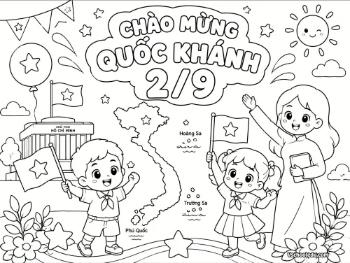 Tranh 1/6 Quốc tế Thiếu nhi 15