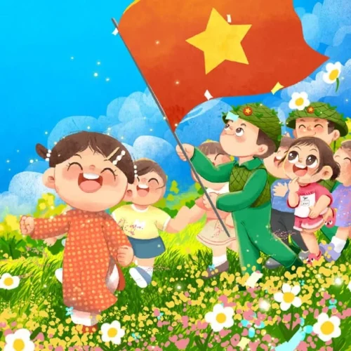 Tranh 1/6 Quốc tế Thiếu nhi 48