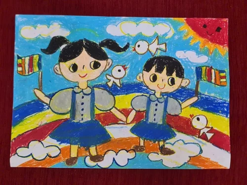 Tranh 1/6 Quốc tế Thiếu nhi 3