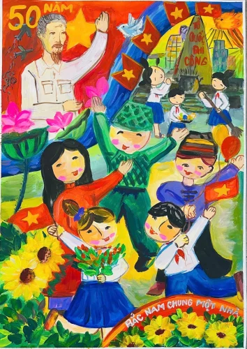 Tranh 1/6 Quốc tế Thiếu nhi 42