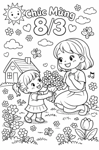Tranh 1/6 Quốc tế Thiếu nhi 43