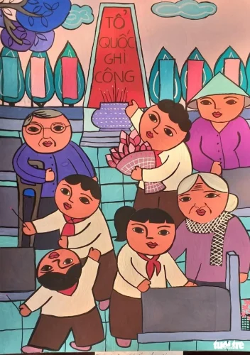 Tranh 1/6 Quốc tế Thiếu nhi 54