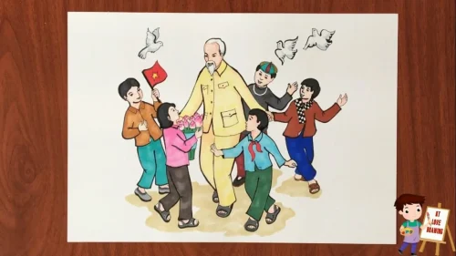 Tranh 1/6 Quốc tế Thiếu nhi 55
