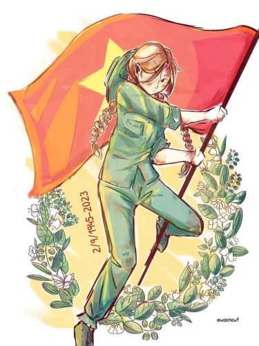 Tranh Quốc khánh 2/9 1