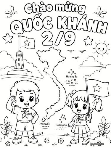 Tranh Quốc khánh 2/9 5