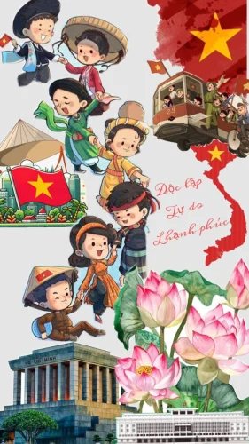 Tranh Quốc khánh 2/9 11