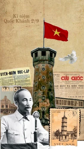Tranh Quốc khánh 2/9 17