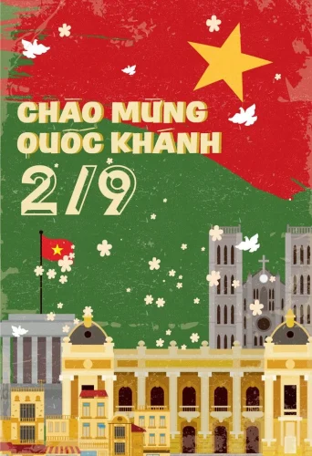 Tranh Quốc khánh 2/9 18