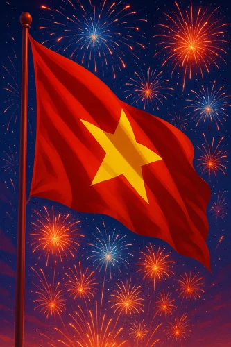 Tranh Quốc khánh 2/9 19
