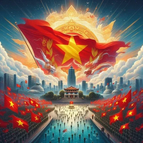 Tranh Quốc khánh 2/9 38