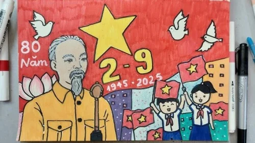 Tranh Quốc khánh 2/9 53