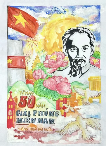 Tranh Quốc khánh 2/9 6