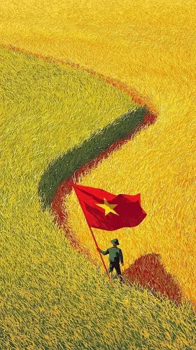 Tranh Quốc khánh 2/9 10