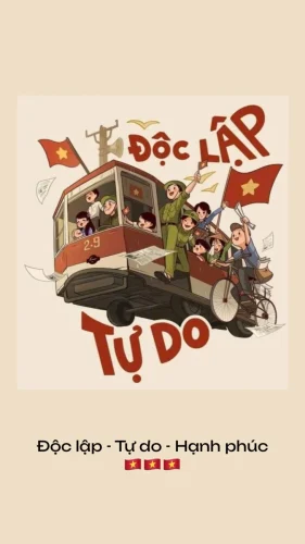 Tranh Quốc khánh 2/9 14