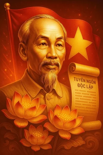 Tranh Quốc khánh 2/9 33