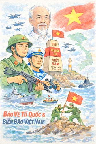 Tranh Quốc khánh 2/9 38
