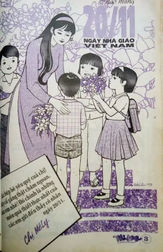 Tranh 20/10 Phụ nữ Việt Nam 5