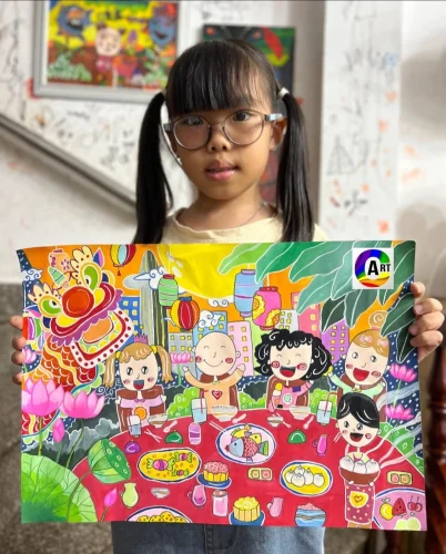 Tranh 20/10 Phụ nữ Việt Nam 27