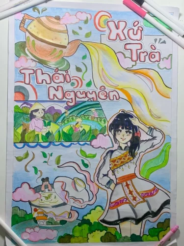 Tranh 20/10 Phụ nữ Việt Nam 32