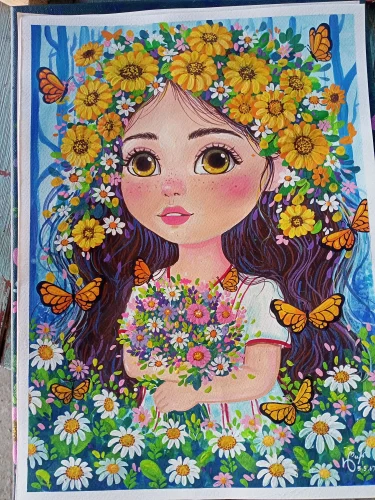Tranh 20/10 Phụ nữ Việt Nam 35