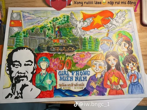 Tranh 20/10 Phụ nữ Việt Nam 59