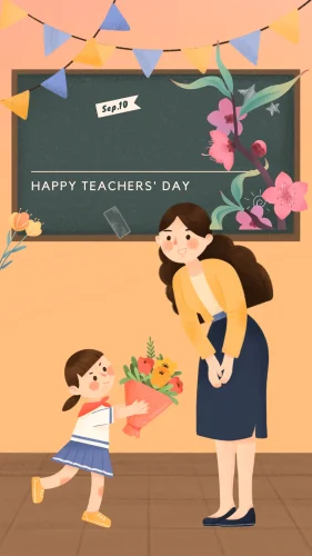 Tranh 20/11 ngày Nhà giáo 28