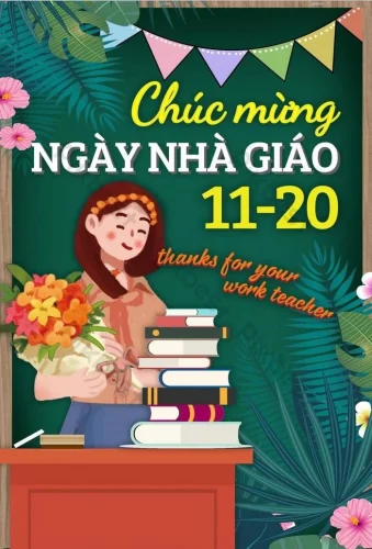 Tranh 20/11 ngày Nhà giáo 42