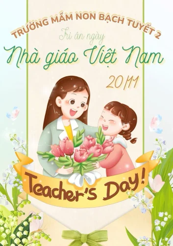 Tranh 20/11 ngày Nhà giáo 57
