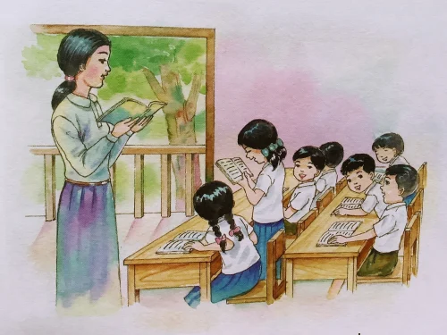 Tranh 20/11 ngày Nhà giáo 60
