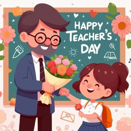 Tranh 20/11 ngày Nhà giáo 11