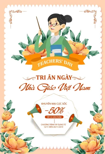 Tranh 20/11 ngày Nhà giáo 14