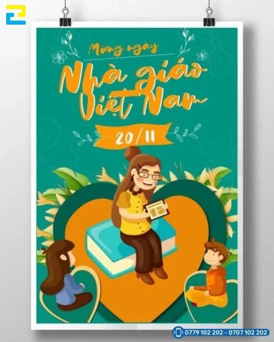 Tranh 20/11 ngày Nhà giáo 17
