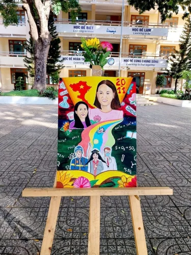 Tranh 20/11 ngày Nhà giáo 21