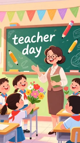 Tranh 20/11 ngày Nhà giáo 23