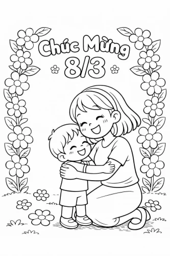 Tranh 8/3 Quốc tế Phụ nữ 14
