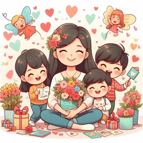 Tranh 8/3 Quốc tế Phụ nữ 15