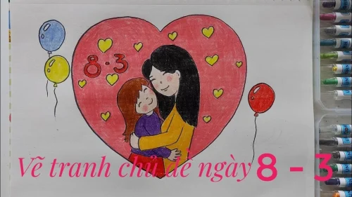 Tranh 8/3 Quốc tế Phụ nữ 18
