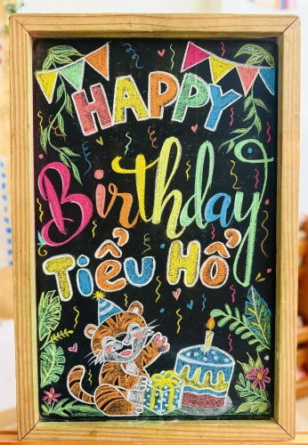 Tranh sinh nhật 34